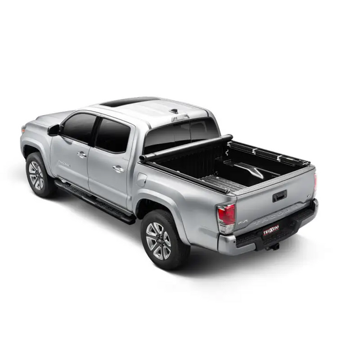 TruXport bed cover on open truck bed