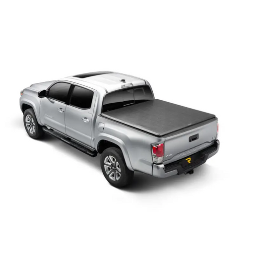 Truxedo Toyota Tacoma 6ft TruXport Bed Cover truck bed cover close up.