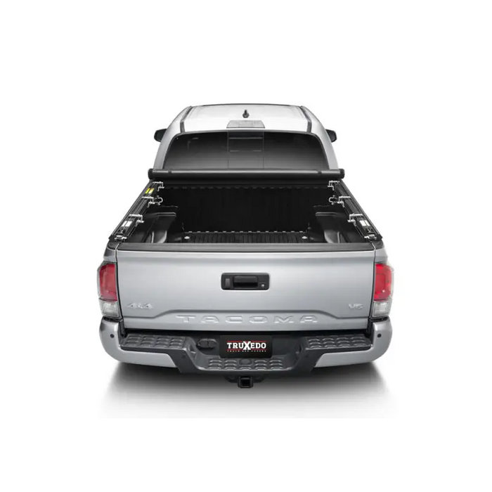 Silver truck bed cover for Toyota Tacoma 6ft - Truxedo TruXport.