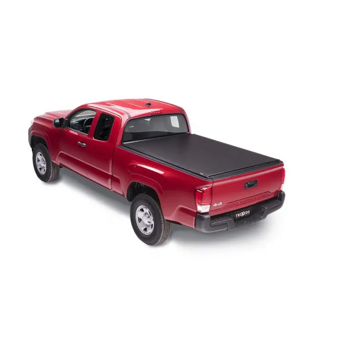 Red truck with black bed cover - Truxedo 16-20 Toyota Tacoma 5ft Lo Pro Bed Cover.