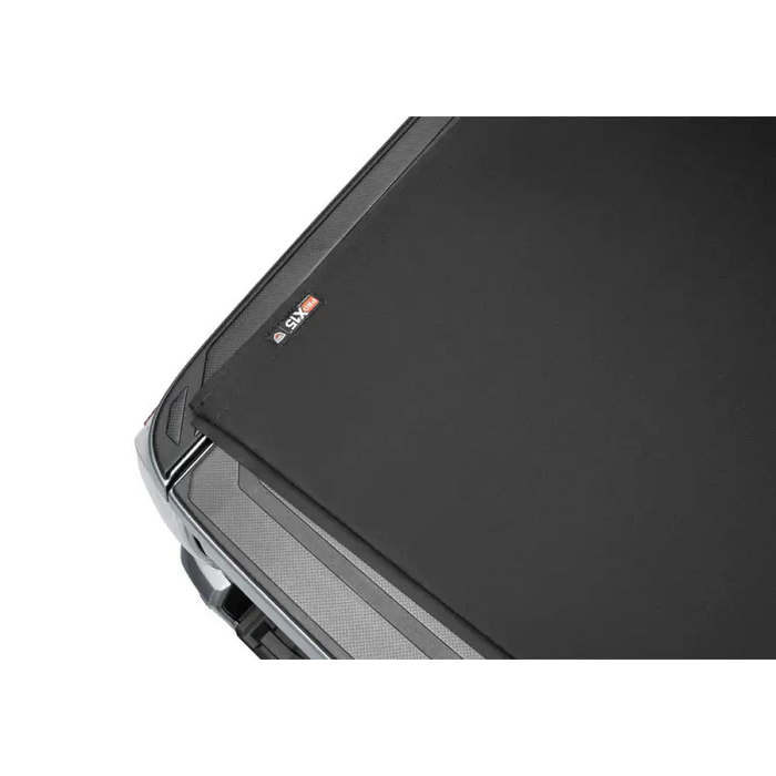 HP printer shown in Truxedo Pro X15 Bed Cover product image.