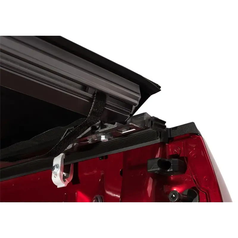 Red Jeep with Black Roof Rack - Truxedo Pro X15 Bed Cover for Toyota Tacoma