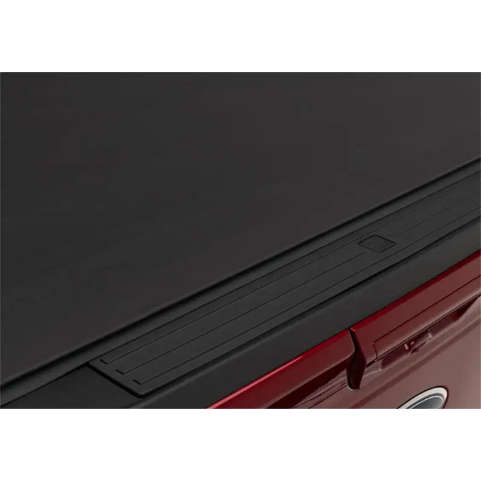 Truxedo Toyota Tacoma bed cover with side step bars.