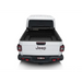 Truxedo 2020 Jeep Gladiator 5ft Lo Pro Bed Cover - White truck bed cover in action