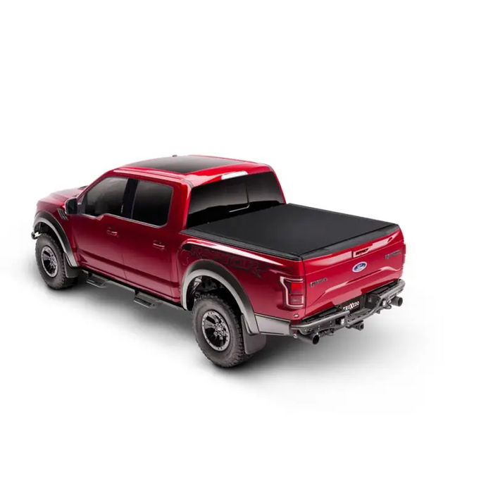 Red truck with black bed cover - Truxedo 2020 Jeep Gladiator 5ft Sentry CT Bed Cover