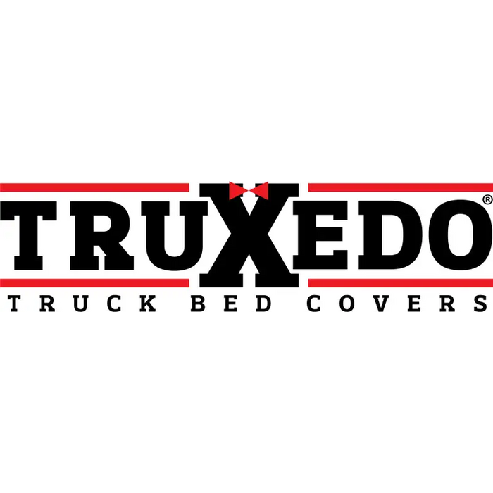 Truxedo truck cover displayed in Truxedo Truck Luggage Bed Organizer for Chevrolet Silverado and Dodge D100/D200.