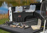 Undercover toyota tacoma truck bed fishing gear organizer - black smooth