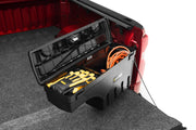Undercover 05-20 toyota tacoma swing case with tools in truck bed