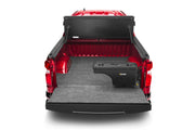 Black smooth undercover truck bed swing case for toyota tacoma