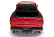 Rear view of red 2019 ford f-150 truck with undercover armor flex bed cover