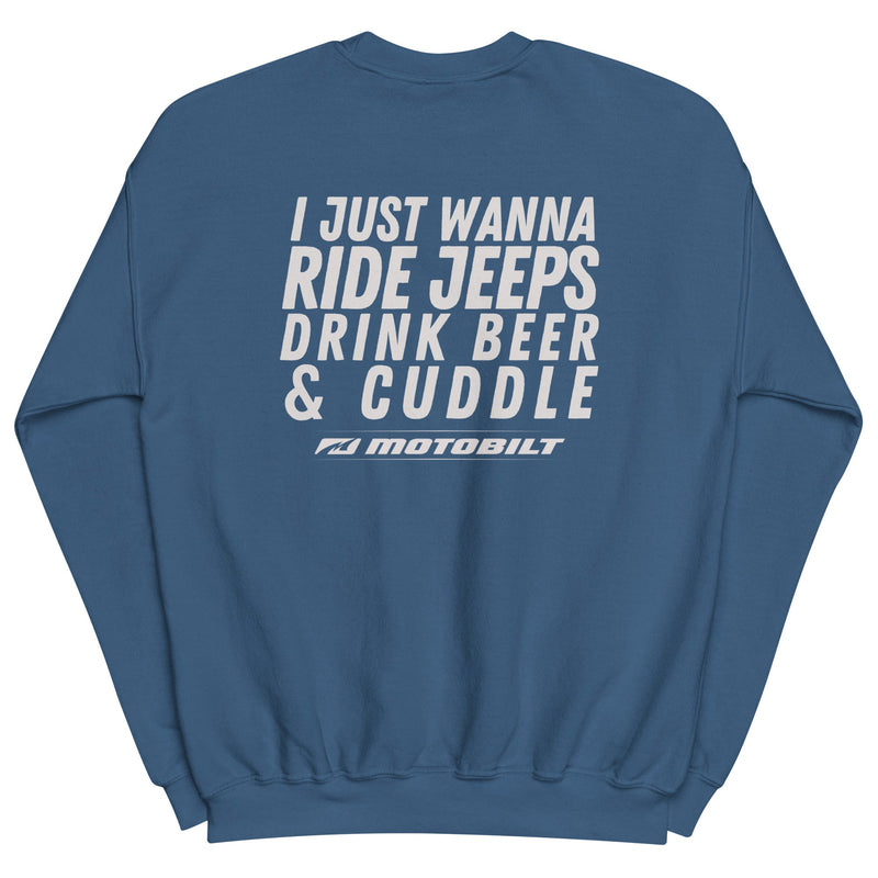 Motobilt Inky Drink Beer and Cuddle Sweatshirt