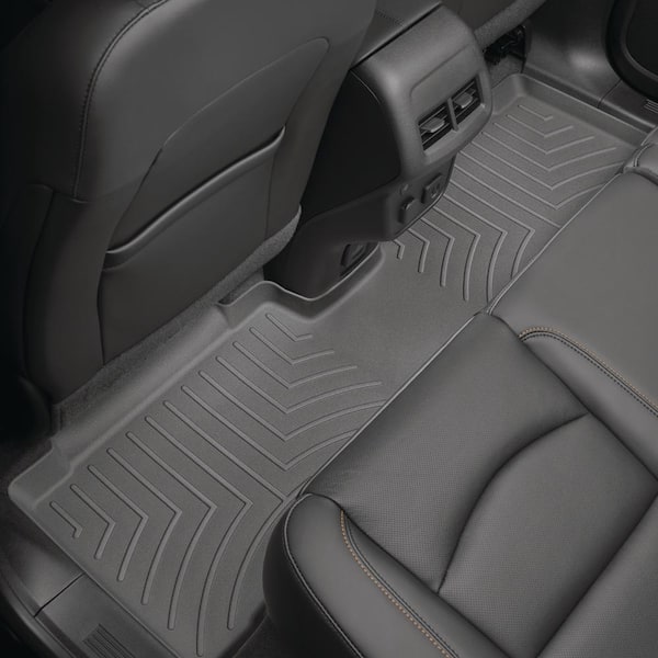 WeatherTech 2024 Chevrolet Silverado EV Rear FloorLiner for Vinyl Floors - Black