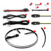 Xk glow adjustable wheel ring light kit wiring and components