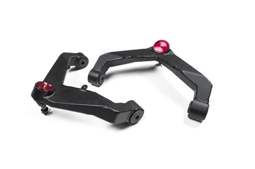 Zone offroad 01-10 chevy 2500/3500 hd adventure series upper control arm kit - red rear brake assembly