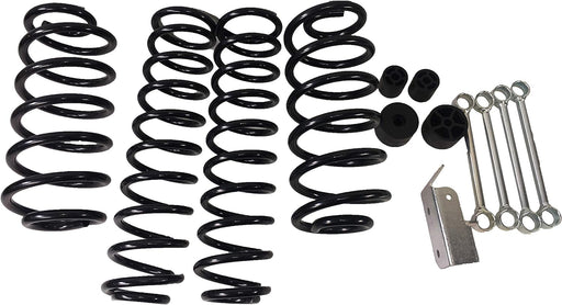 Zone offroad 03-06 jeep tj 4in box kit coils and springs