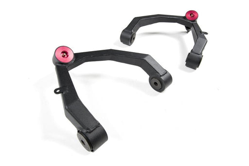 Pair of black front and rear brake levers for bmw in zone offroad adventure series upper control arm kit