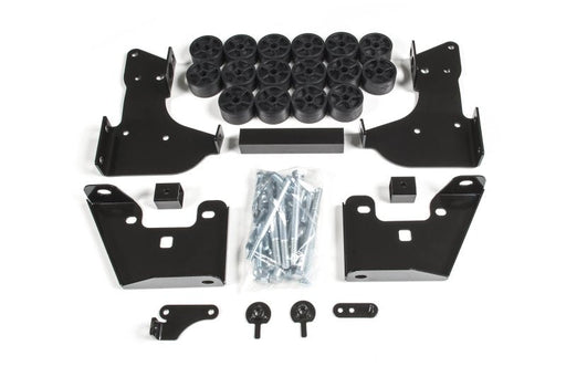 Zone offroad 5in body lift front and rear suspension mounts for jeep