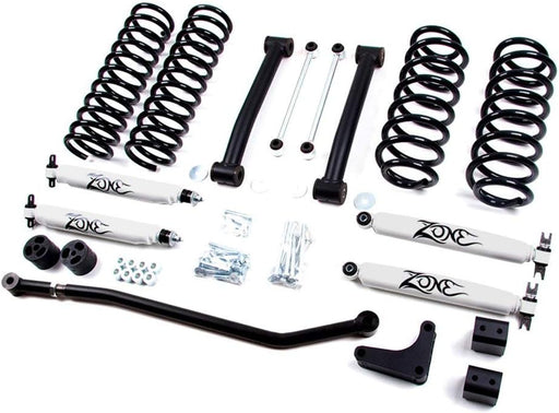 Zone offroad 99-04 jeep wj 4in box kit suspension and springs