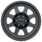 Method mr701 17x9 matte black wheel with black rim