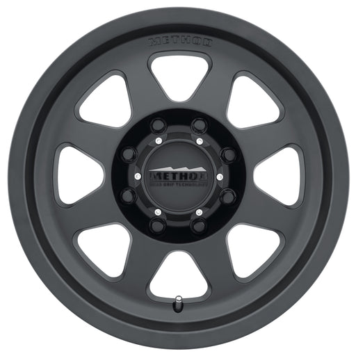 Method mr701 17x9 matte black wheel with black rim
