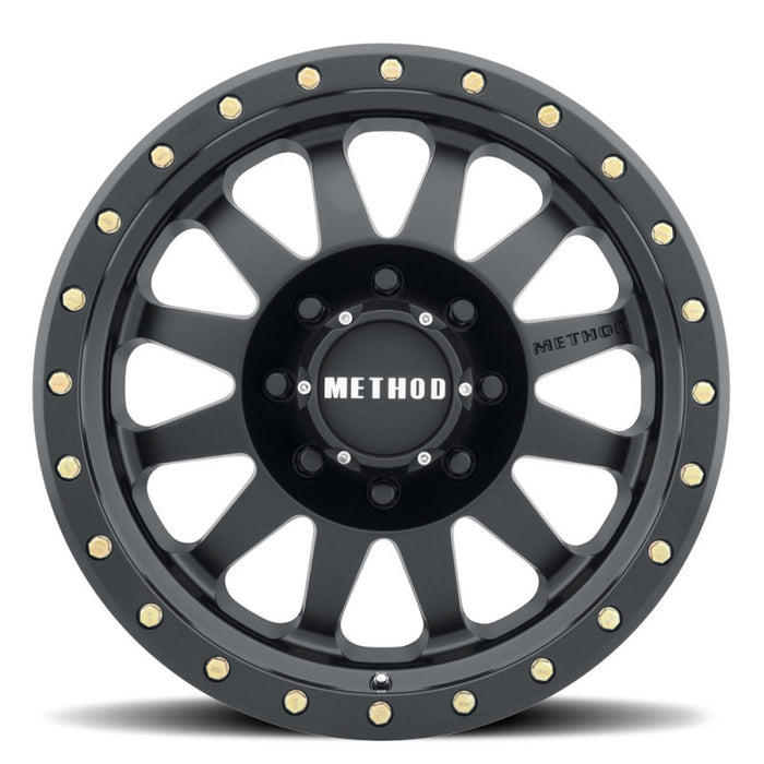 Method mr304 double standard 17x8.5 matte black wheel