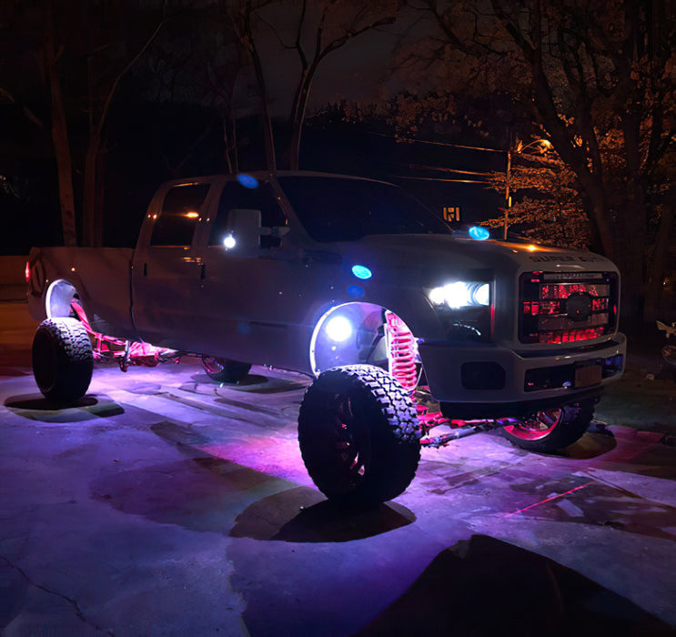 Oracle Bluetooth + RF Underbody Rock Light Kit - 4 PCS - ColorSHIFT