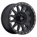 Method mr304 double standard black wheel with gold studs.