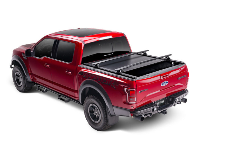 Red truck with black bed cover - retraxone xr for 05-15 tacoma with trax rail