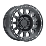 Method mr315 17x8.5 matte black wheel with rivets