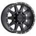 Method mr301 standard 20x9 matte black wheel
