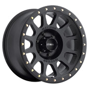 Method mr305 nv 18x9 matte black wheel with center hole