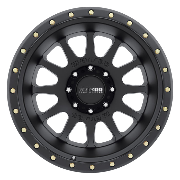 Method mr605 nv 20x12 matte black wheel in various sizes