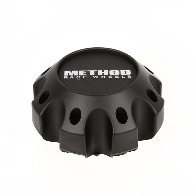 Black metal knob with word ’method’ on method cap 2168 - 130mm - black - screw on