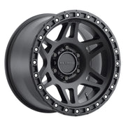 Method mr312 17x9 matte black wheel with black rim