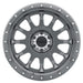 Method mr605 nv 20x10 gloss titanium wheel - black wheel with center hole