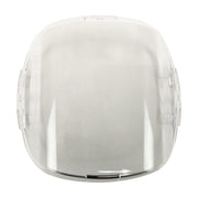 Rigid industries single light cover for adapt xp - black light cover helmet on white background