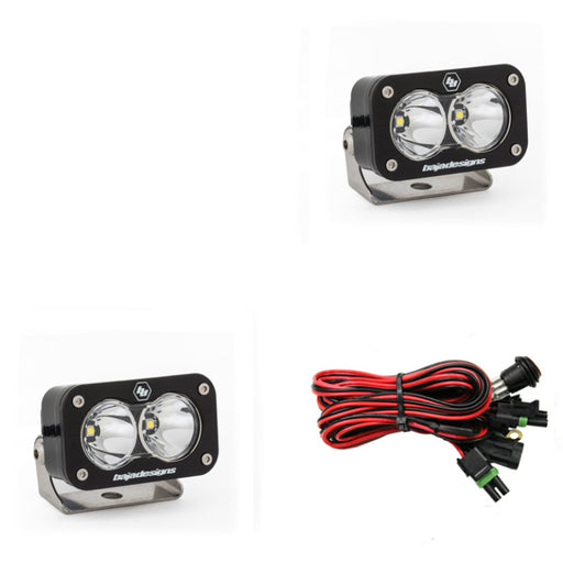 Baja Designs S2 Pro Series LED Light Pods - Pair, white light pods.