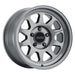 Method mr316 18x9 gloss titanium wheel with black and gray rims