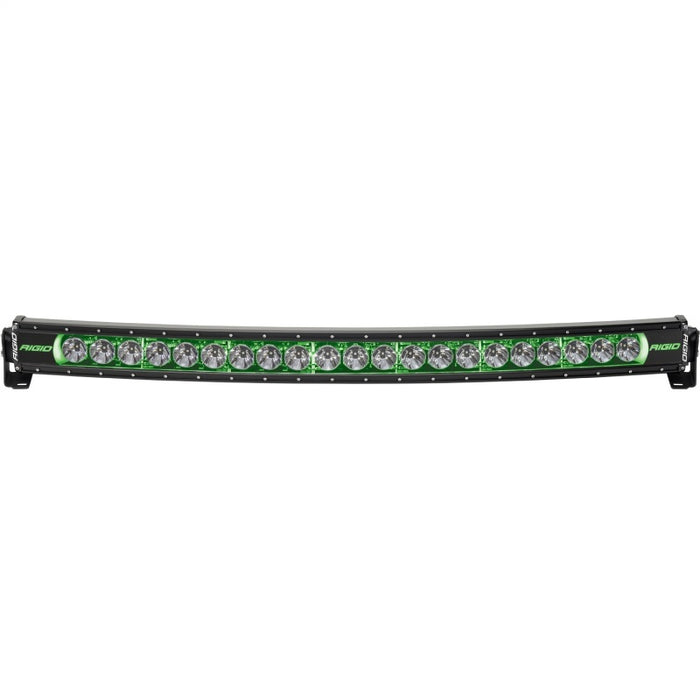 Rigid industries radiance+ curved 40in. Rgbw light bar-front view