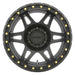 Method mr106 beadlock 17x9 matte black wheel with gold studs
