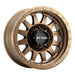 Method mr304 double standard 17x8.5 0mm offset bronze truck wheel