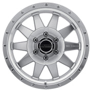 Method mr301 the standard 17x9 -12mm offset wheel close up.