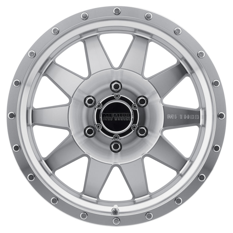 Method mr301 the standard 17x9 -12mm offset wheel close up.