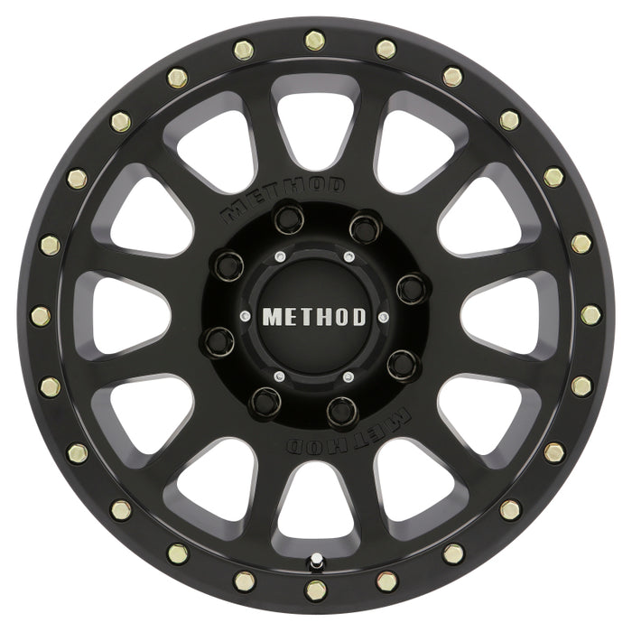 Method mr305 nv hd 18x9 +18mm offset 8x170 matte black fly fishing wheel