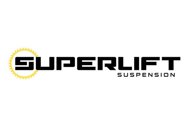 Superfi suspension logo on superlift 4in lift jeep jk 4 door coil springs