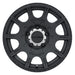Method mr308 roost 17x8.5 matte black wheel with white center cap