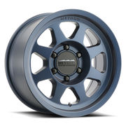 Method mr701 17x9 12mm offset bahia blue and black painted wheel