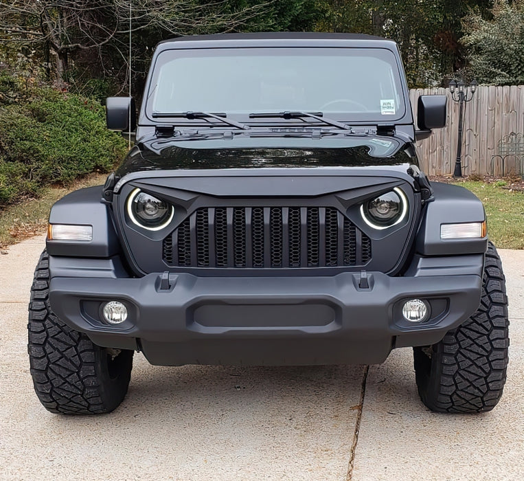 Oracle Jeep JL/Gladiator JT Oculus Switchback Bi-LED Projector Headlights - Amber/White Switchback