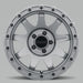 Method mr317 17x8.5 matte black wheel with white rim