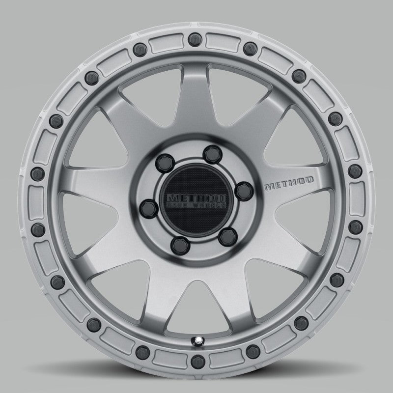 Method mr317 17x8 white car front wheel